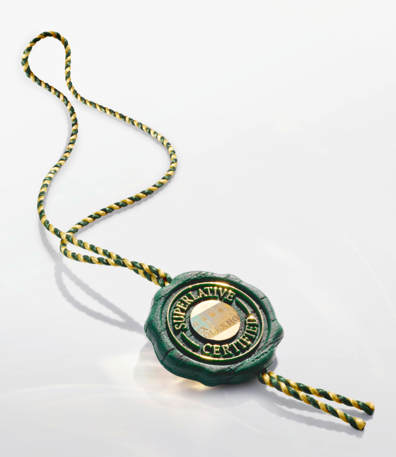 Rolex Superlative Chronometer Certified seal