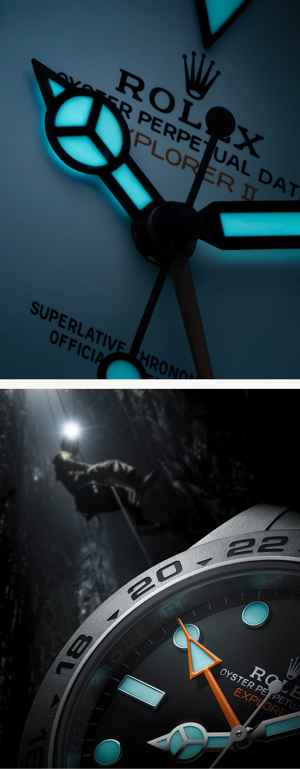 Rolex Explorer Landing content