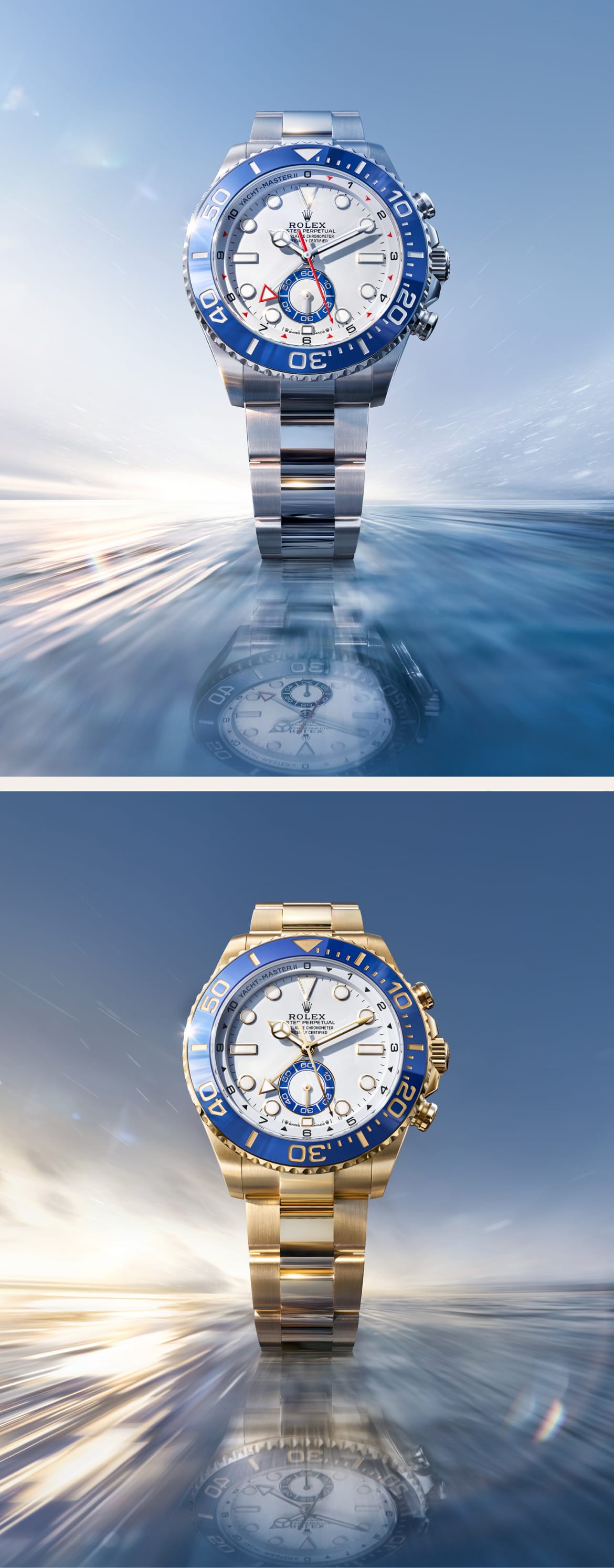 Yacht-Master II Landing content
