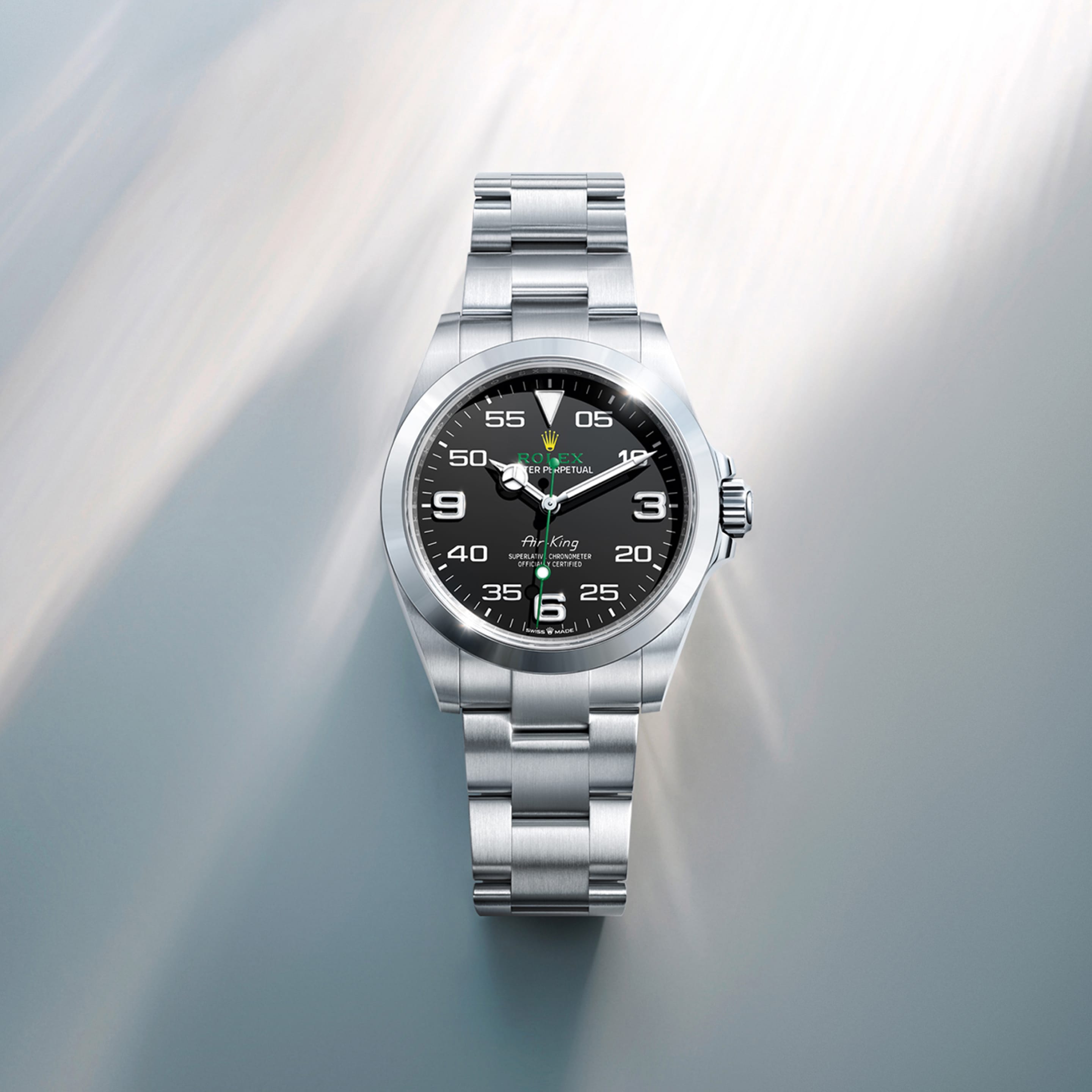 rolex Air-King in Oystersteel, M126900-0001 - Croesus