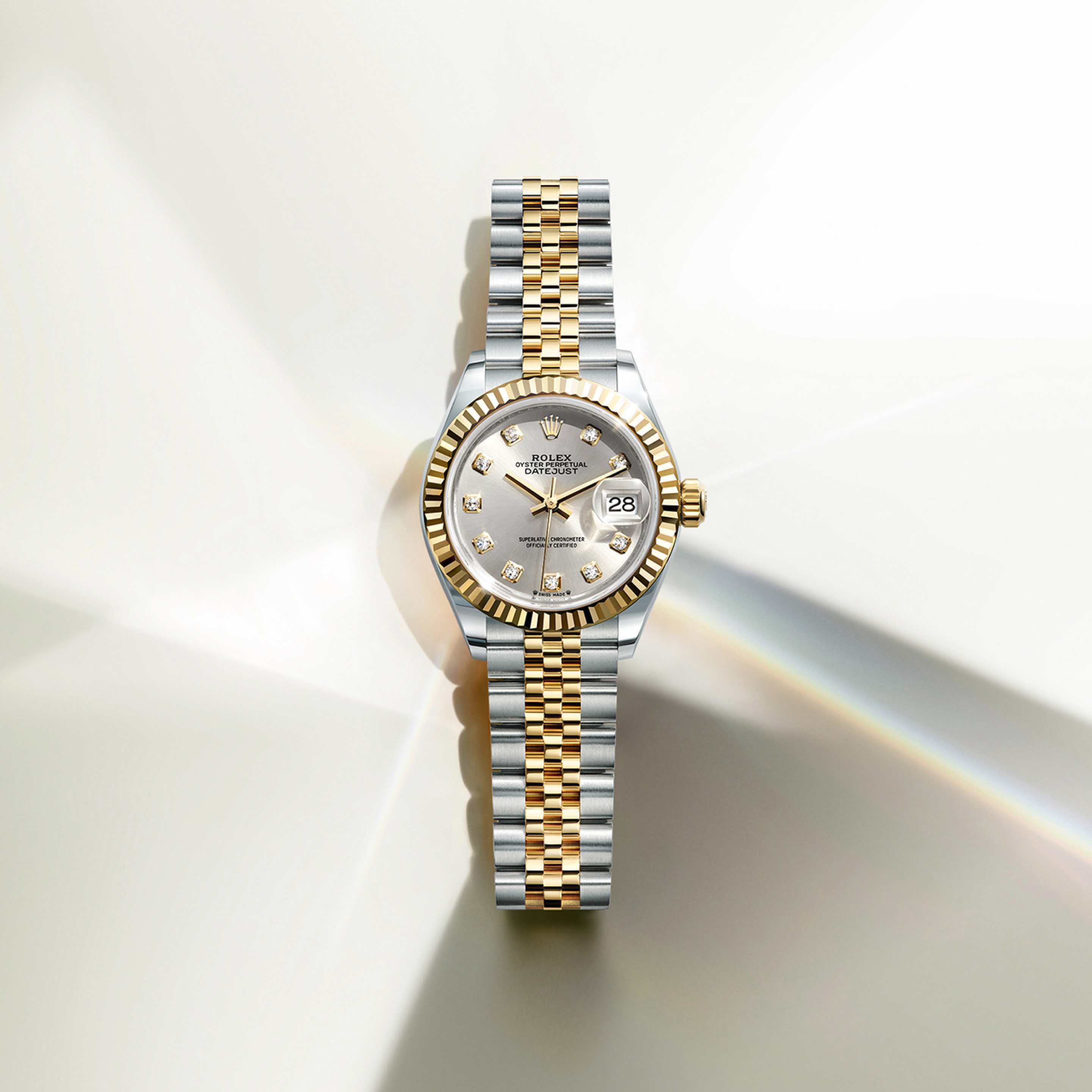 rolex Lady-Datejust in Everose Rolesor - combination of Oystersteel and Everose gold, M279171-0028 - Croesus