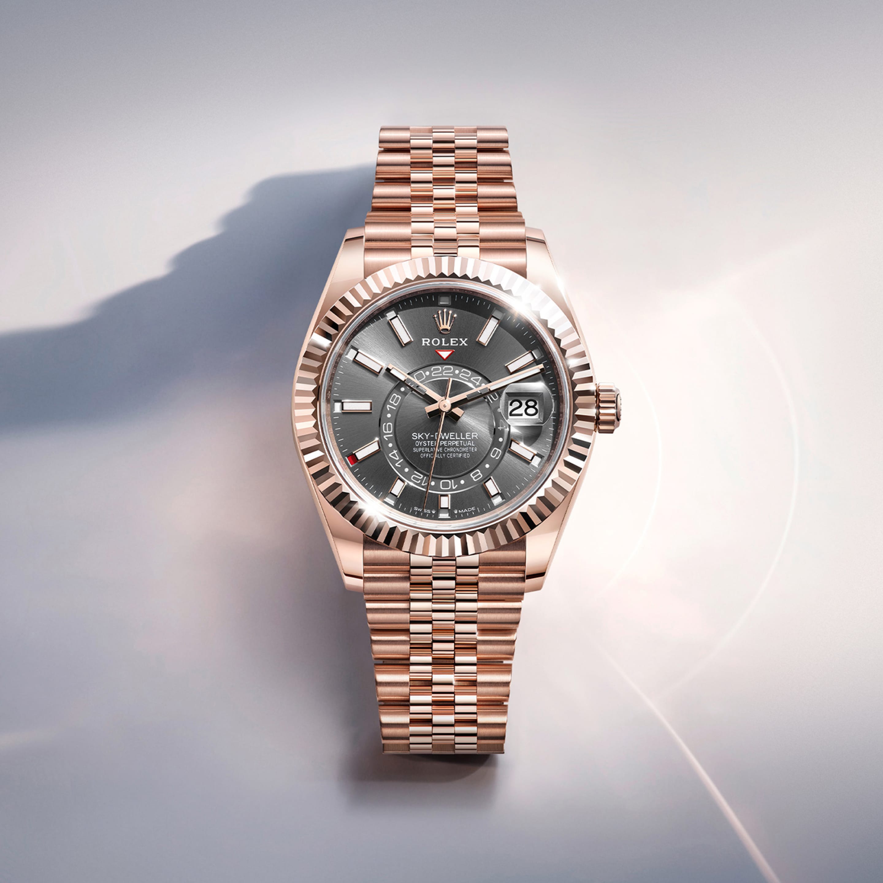 rolex Sky-Dweller in 18 ct white gold, M336239-0002 - Croesus