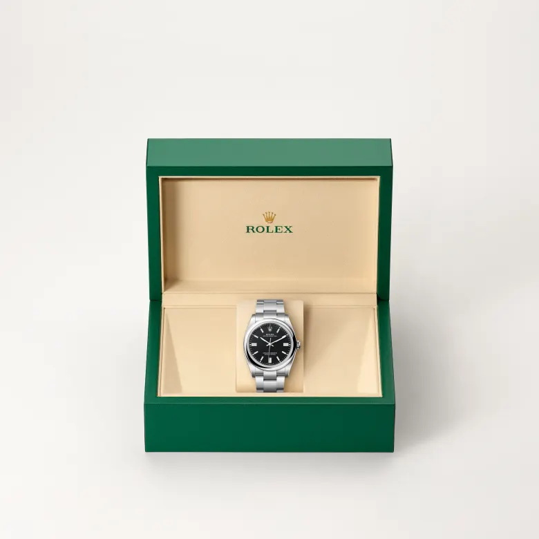 rolex Oyster Perpetual in Oystersteel, M126000-0014 - Croesus