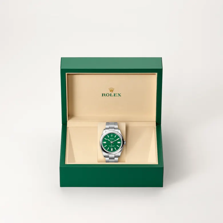 rolex Oyster Perpetual in Oystersteel, M134300-0004 - Croesus