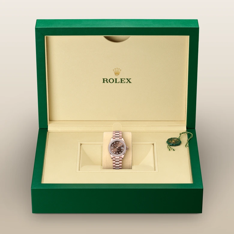 rolex Lady-Datejust in 18 ct Everose gold, M279135RBR-0001 - Croesus