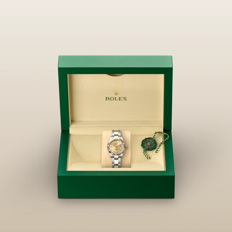 rolex Lady-Datejust in Yellow Rolesor - combination of Oystersteel and yellow gold, M279173-0012 - Croesus