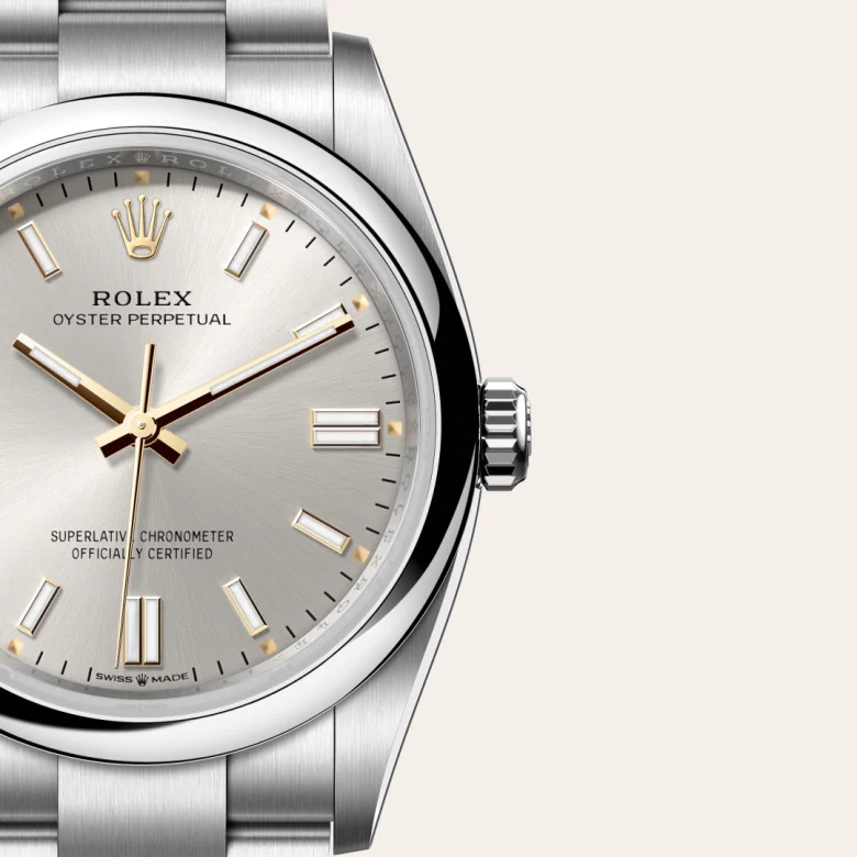 rolex Oyster Perpetual in Oystersteel, M126000-0001 - Croesus