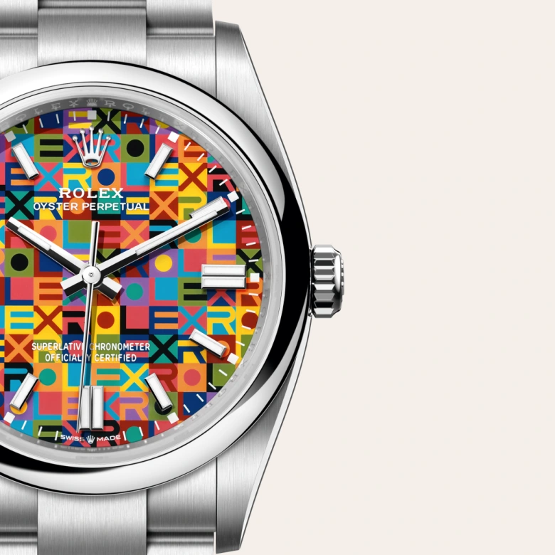 rolex Oyster Perpetual in Oystersteel, M126000-0016 - Croesus