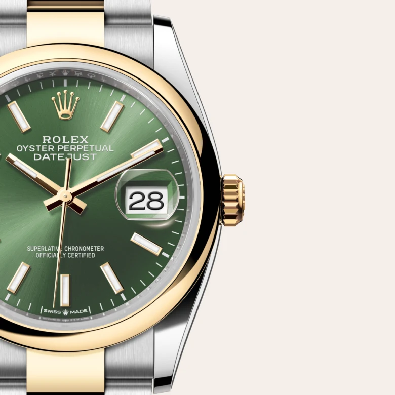 rolex Datejust in Yellow Rolesor - combination of Oystersteel and yellow gold, M126203-0058 - Croesus