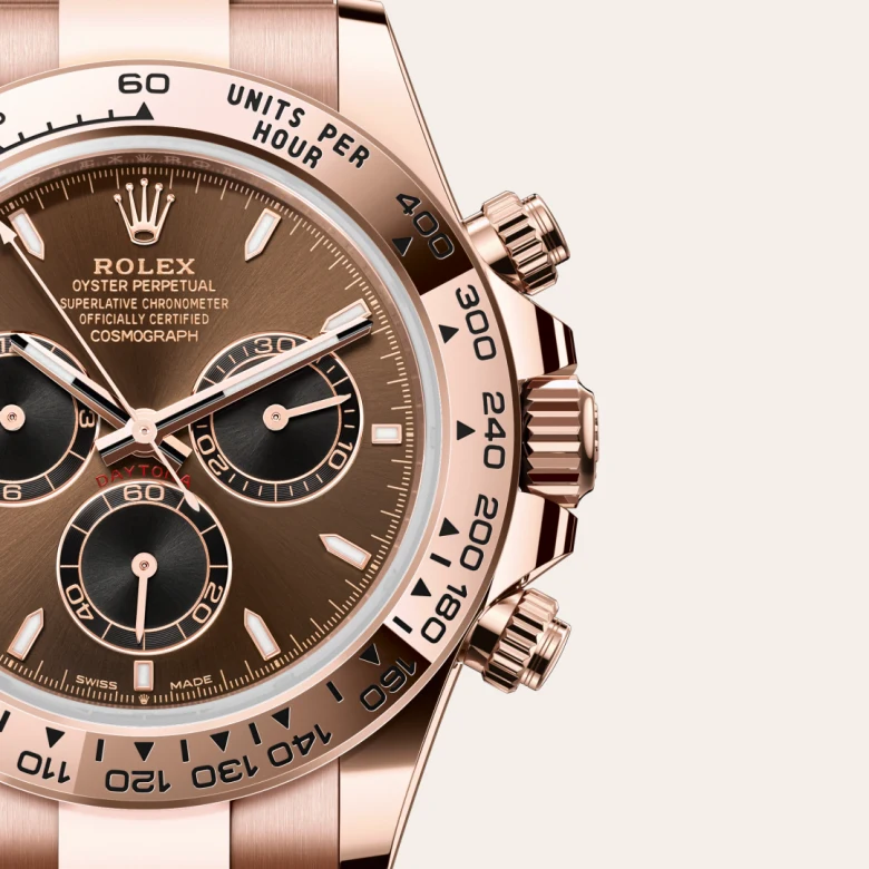 rolex Cosmograph Daytona in 18 ct Everose gold, M126505-0005 - Croesus