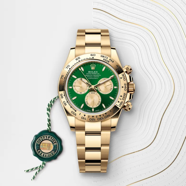 rolex Cosmograph Daytona in 18 ct yellow gold, M126508-0008 - Croesus