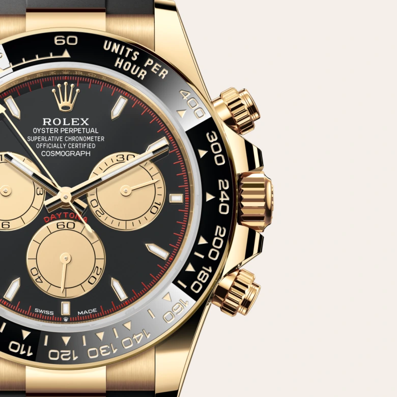 rolex Cosmograph Daytona in 18 ct yellow gold, M126518LN-0004 - Croesus