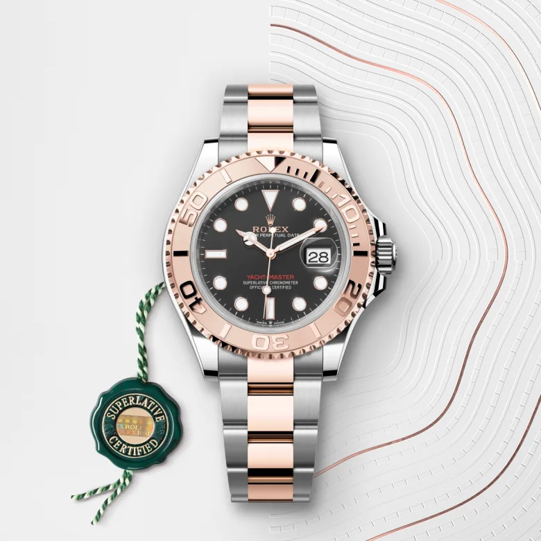 rolex Yacht-Master in Everose Rolesor - combination of Oystersteel and Everose gold, M126621-0002 - Croesus