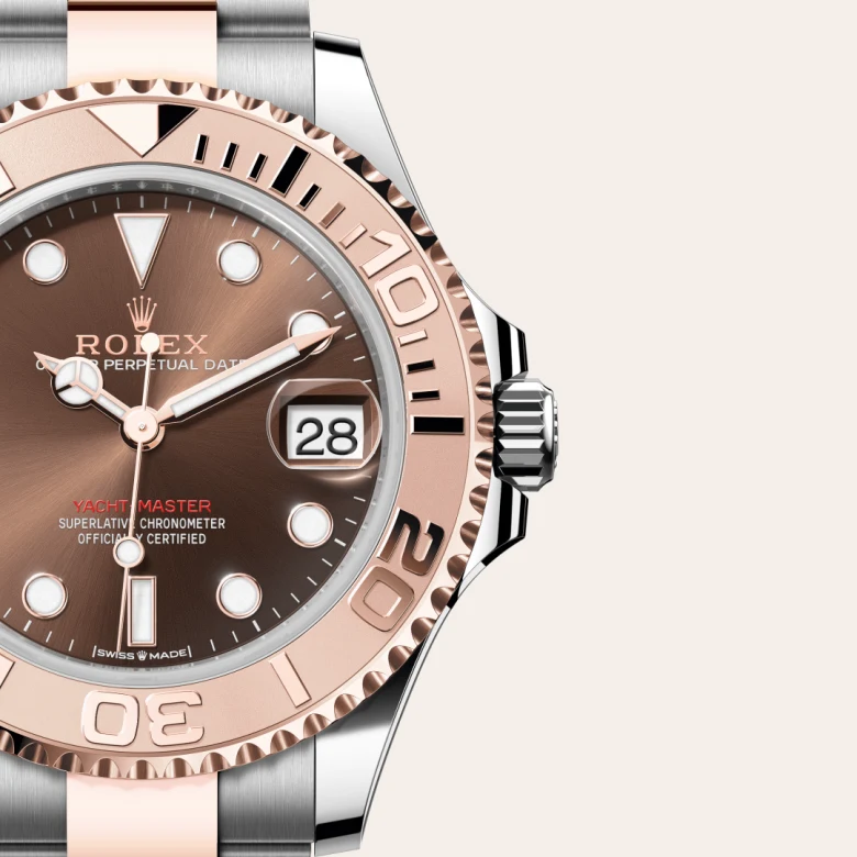 rolex Yacht-Master in Everose Rolesor - combination of Oystersteel and Everose gold, M268621-0003 - Croesus