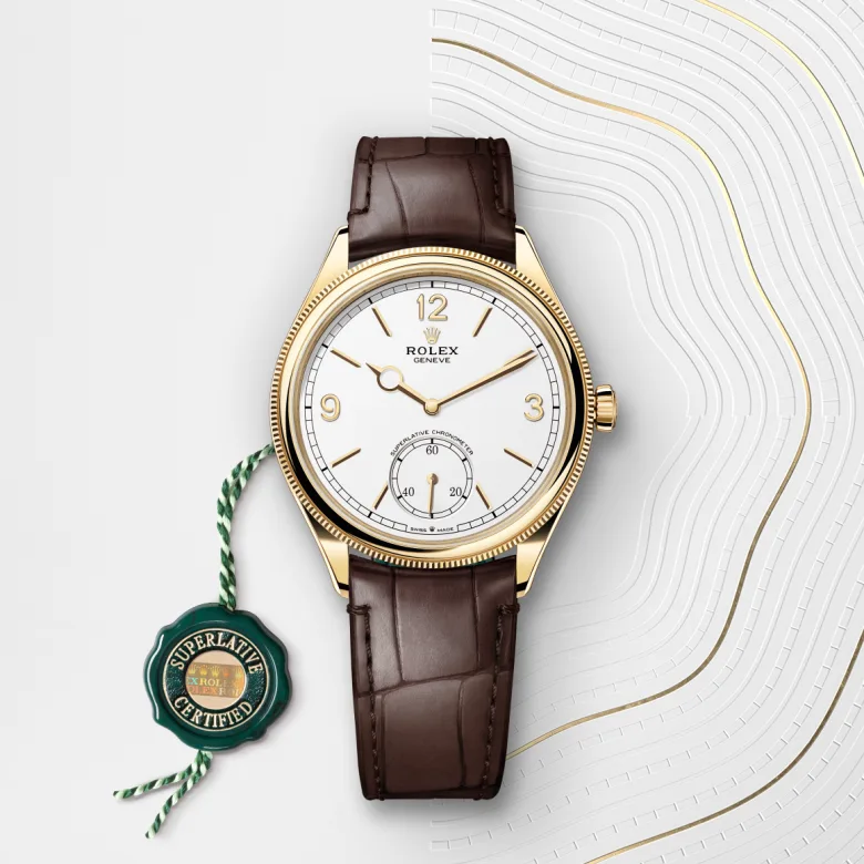 rolex 1908 in 18 ct yellow gold, M52508-0006 - Croesus
