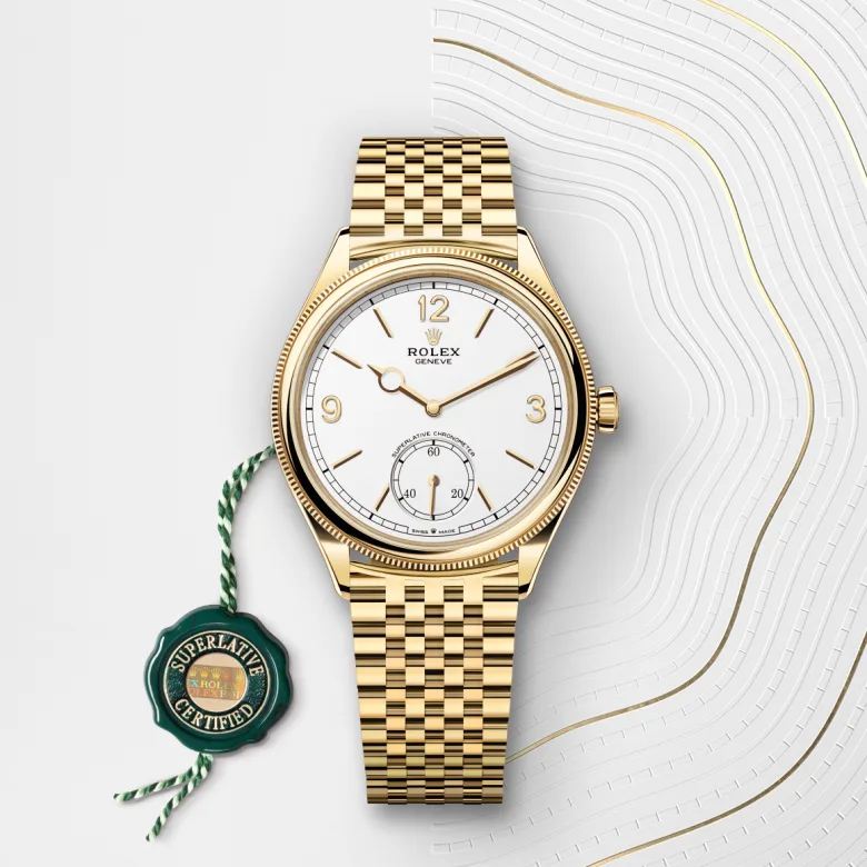 rolex 1908 in 18 ct yellow gold, M52508-0008 - Croesus