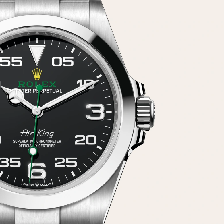 rolex Air-King in Oystersteel, M126900-0001 - Croesus