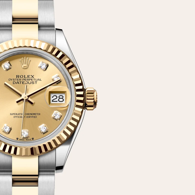 rolex Lady-Datejust in Yellow Rolesor - combination of Oystersteel and yellow gold, M279173-0012 - Croesus