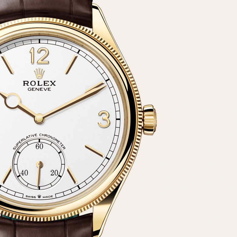 rolex 1908 in 18 ct yellow gold, M52508-0006 - Croesus