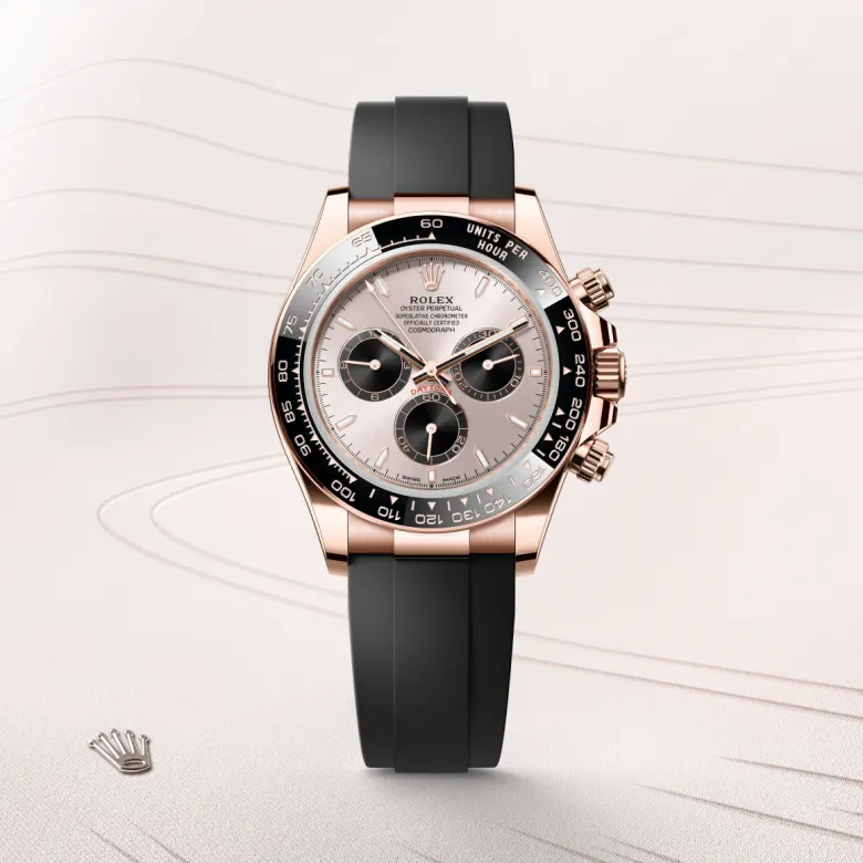 rolex Cosmograph Daytona in 18 ct Everose gold, M126515LN-0006 - Croesus