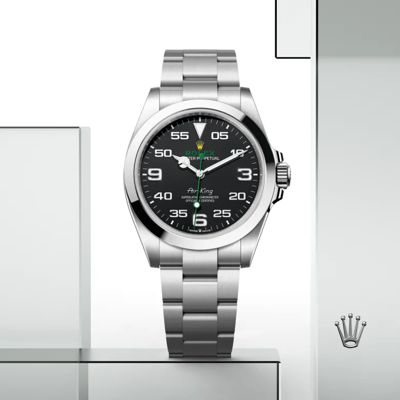 rolex Air-King in Oystersteel, M126900-0001 - Croesus