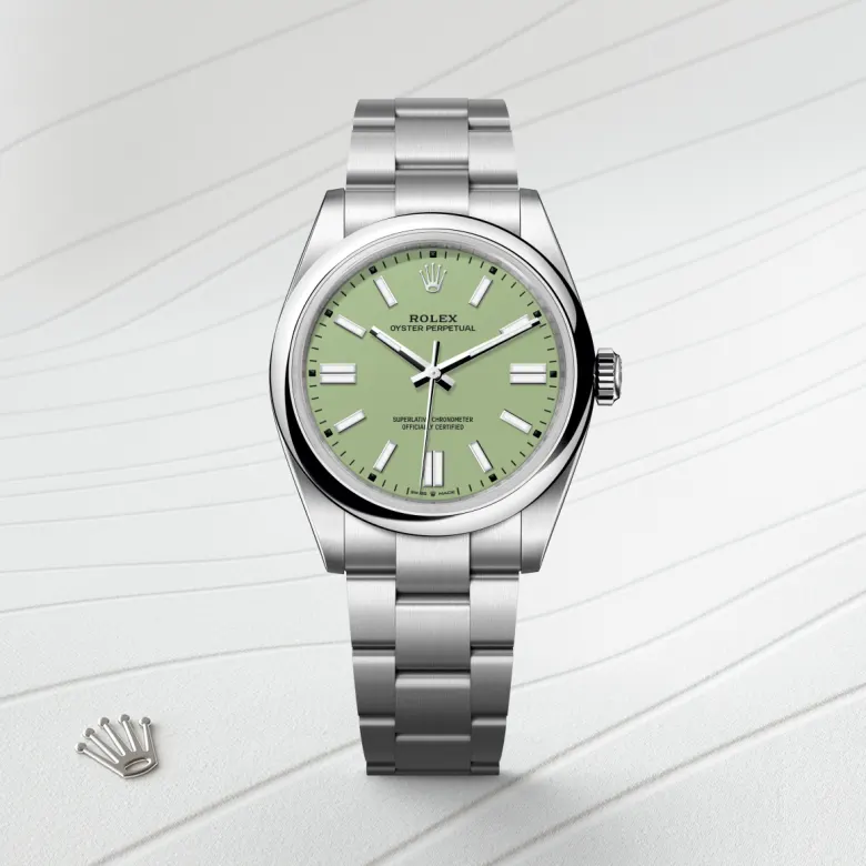 rolex Oyster Perpetual in Oystersteel, M134300-0006 - Croesus