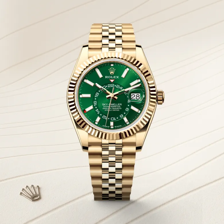 rolex Sky-Dweller in 18 ct yellow gold, M336938-0008 - Croesus