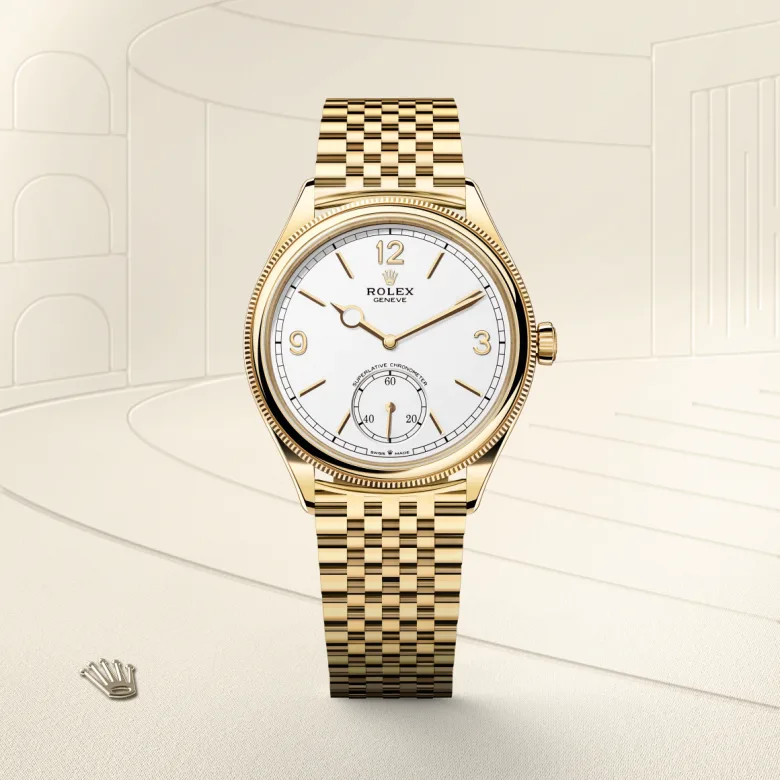 rolex 1908 in 18 ct yellow gold, M52508-0008 - Croesus
