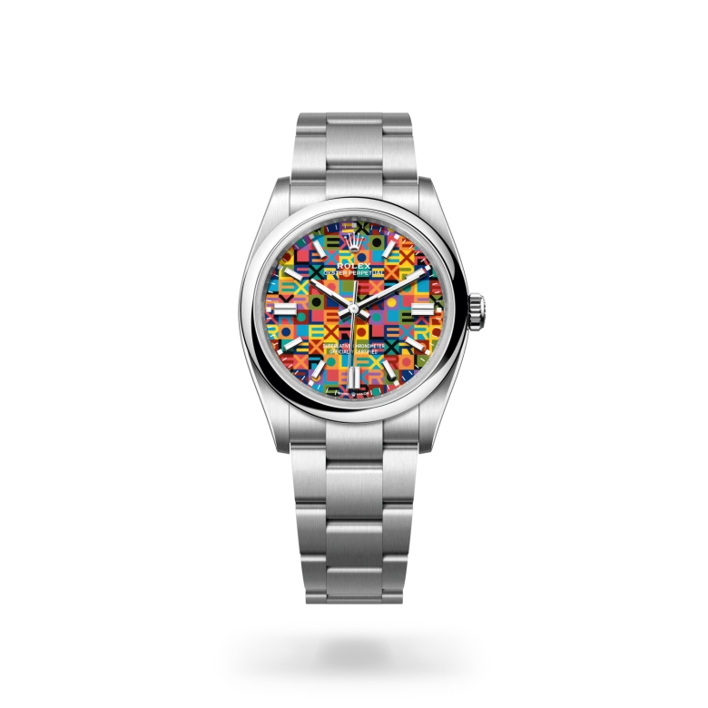 rolex Oyster Perpetual in Oystersteel, M126000-0016 - Croesus