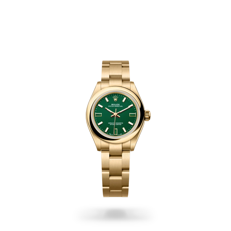 rolex Oyster Perpetual in 18 ct yellow gold, M276208-0002 - Croesus
