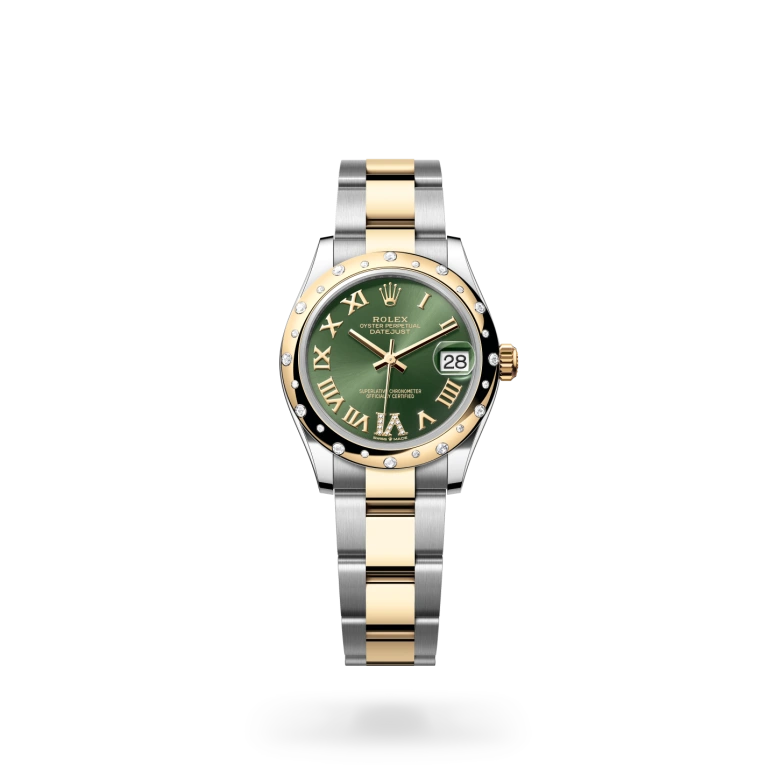 rolex Datejust in Yellow Rolesor - combination of Oystersteel and yellow gold, M278343RBR-0015 - Croesus